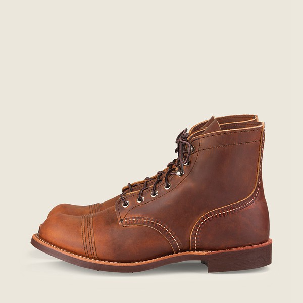 Bottes Red Wing Heritage - Iron Ranger - 6-Inchr Rough & Tough Cuir - Marron - Homme 401CGOFPU